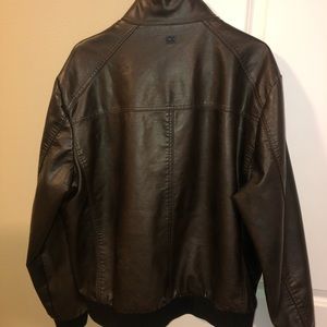 Calvin Klein leather jacket
